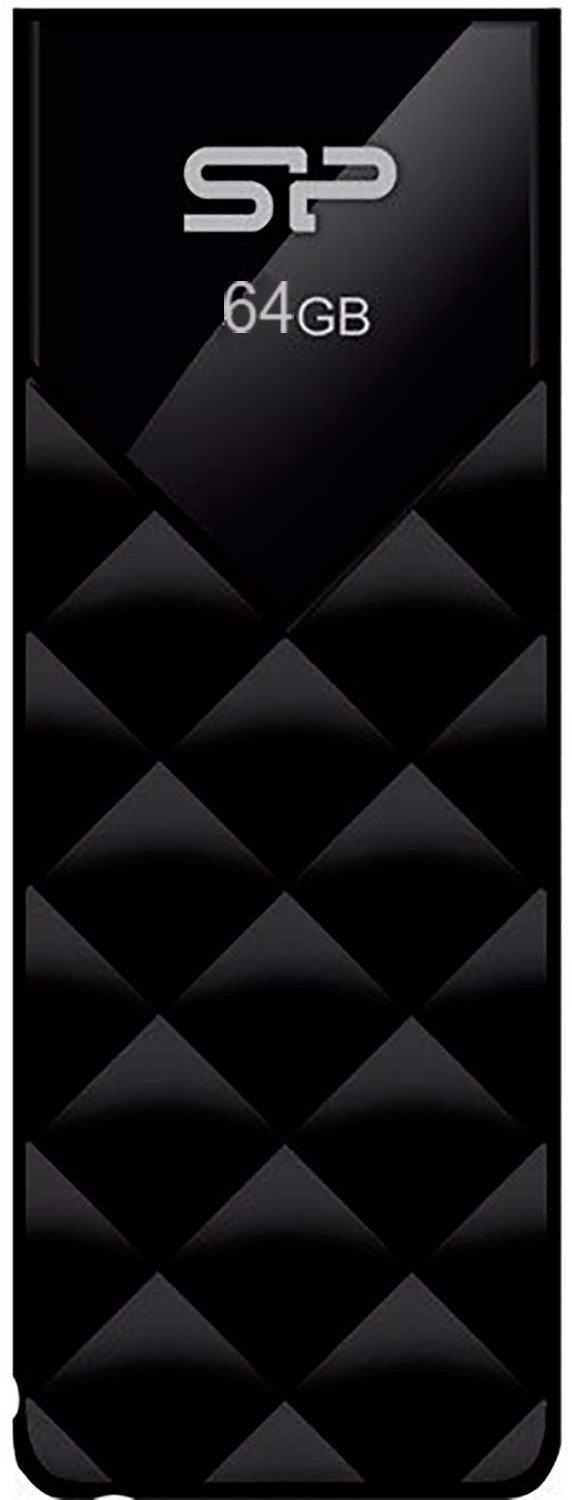 USB Flash-накопитель Silicon-Power Ultima U03 64GB Black (SP064GBUF2U03V1K)