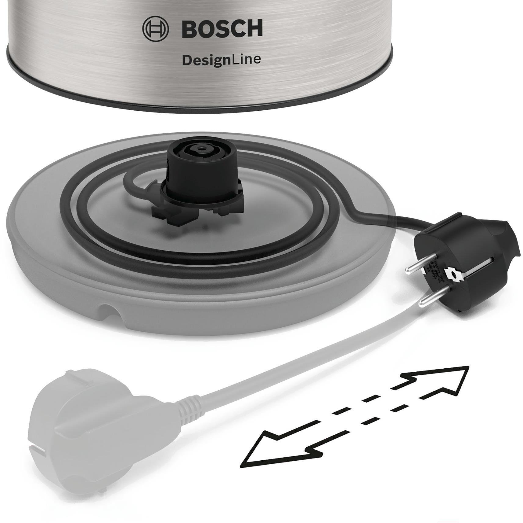 Электрочайник Bosch TWK3P420 нержавеющая сталь