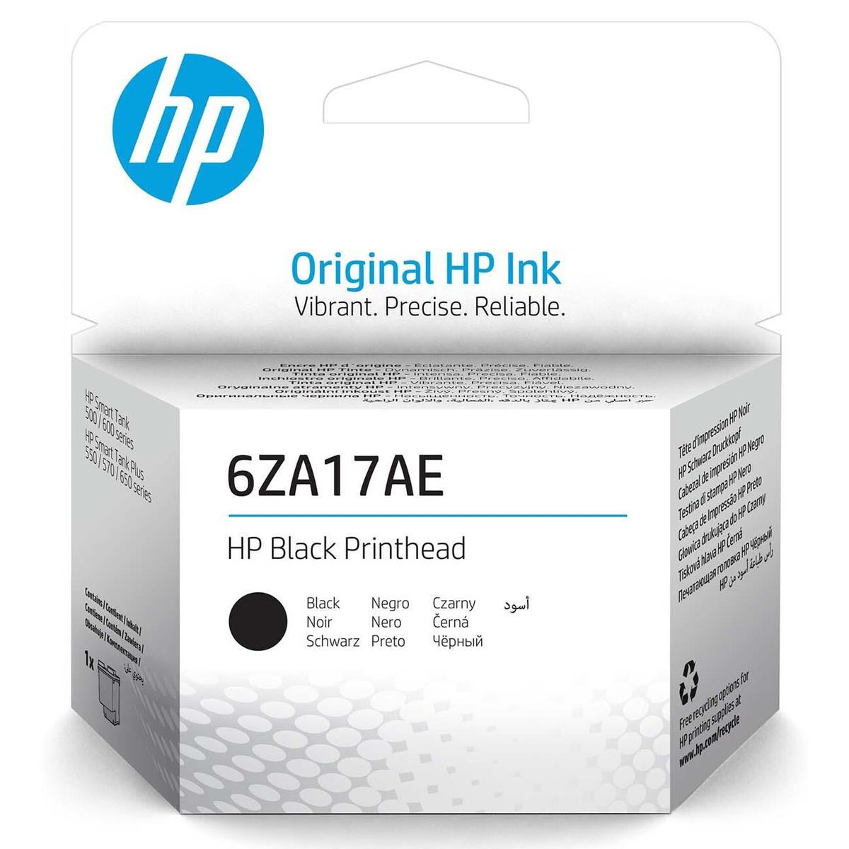 Печатающая головка HP 6ZA17AE черный