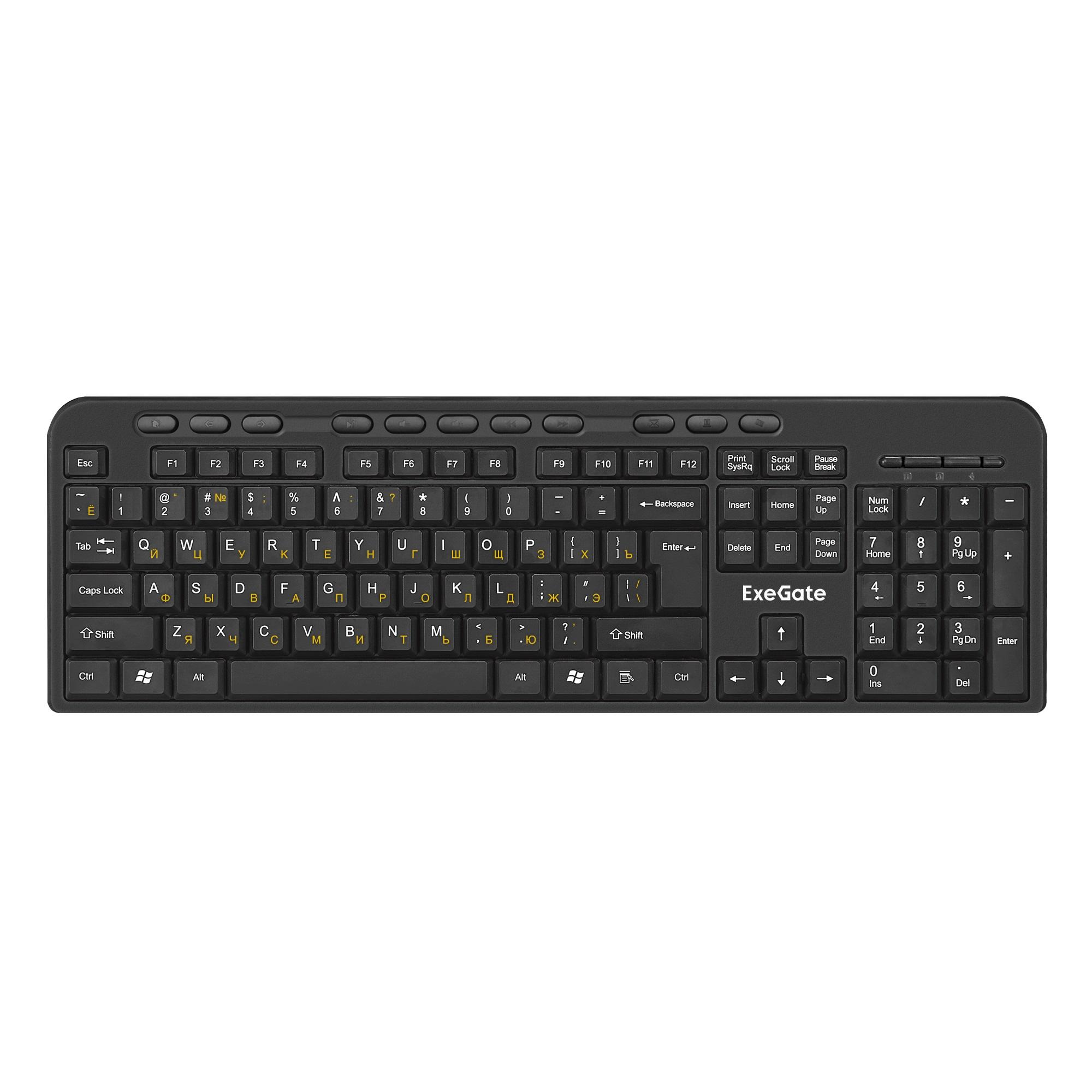 Набор периферии ExeGate Standart Combo MK240 (EX286220RUS)