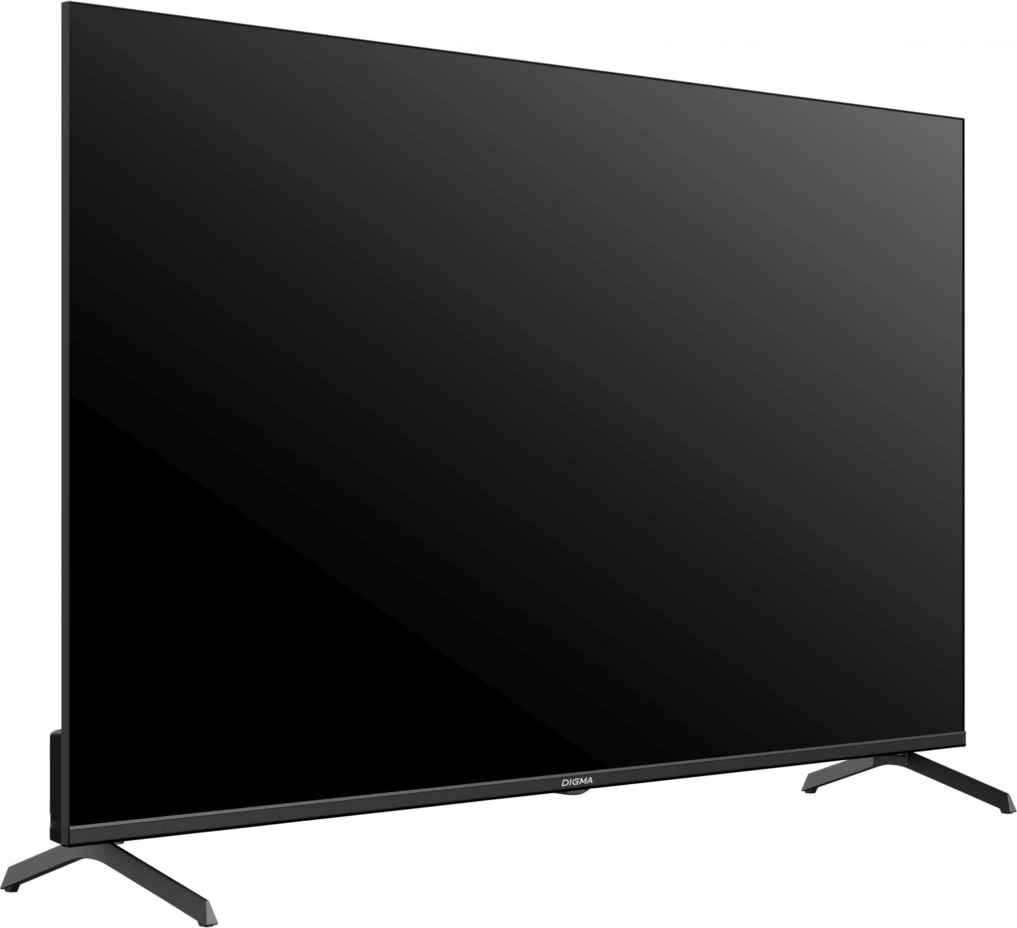Телевизор Digma DM-LED50UQB31 черный/черный