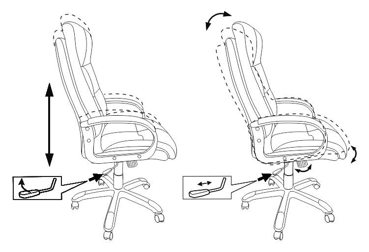 Офисное кресло Бюрократ CH-824/LT-21