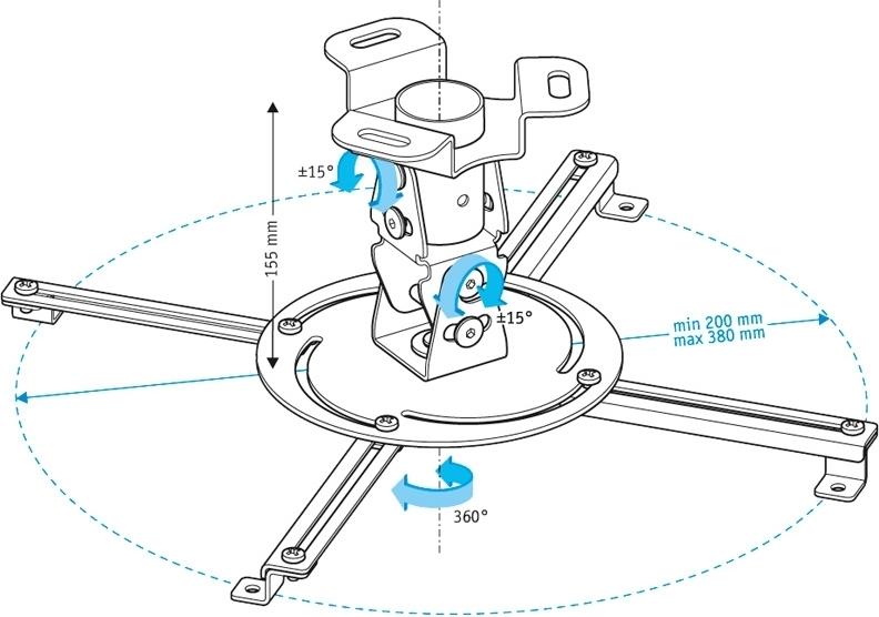 Кронштейн Holder PR-103-B