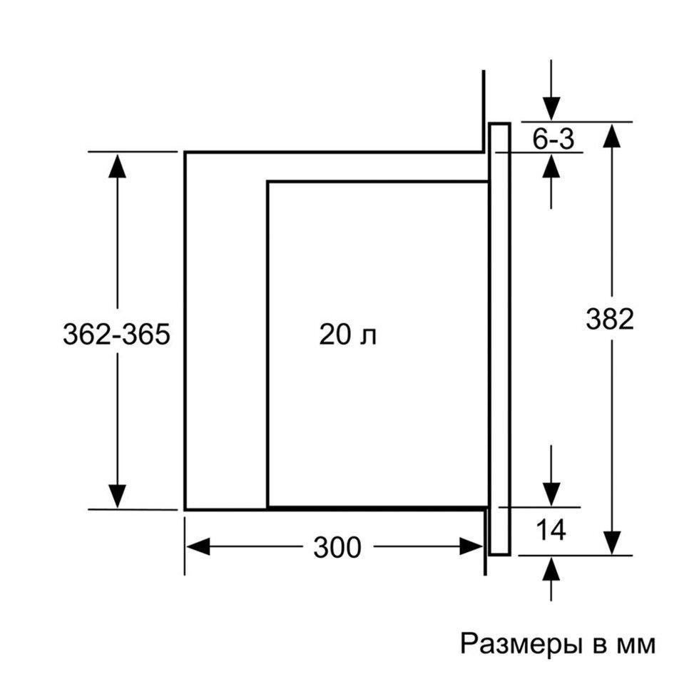 Микроволновая печь Bosch BFL524MW0