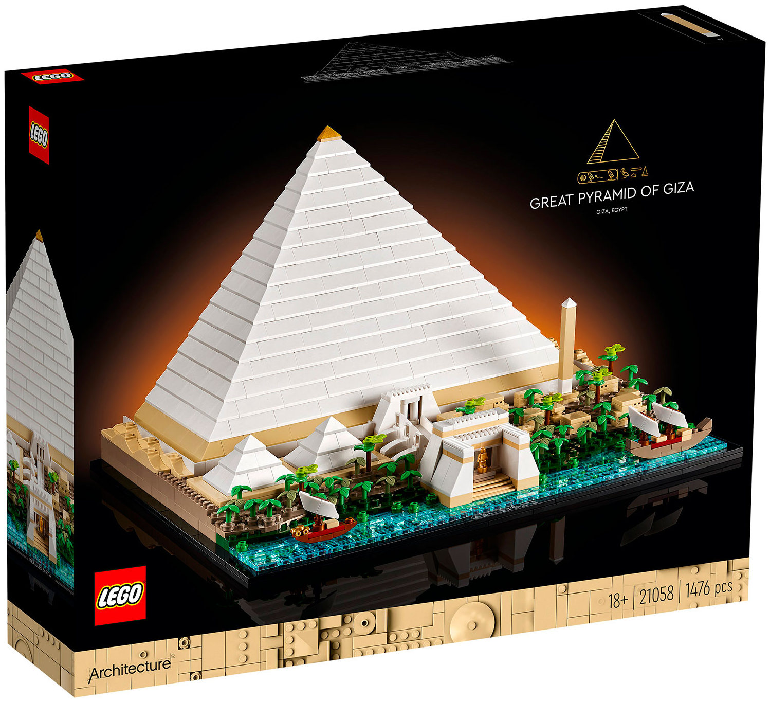 Конструктор Lego Architecture Великая пирамида Гизы (21058)