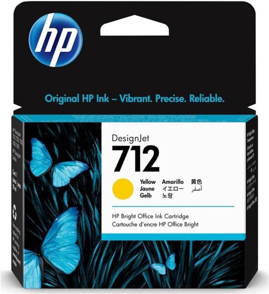 Картридж HP 712 желтый (3ED69A)