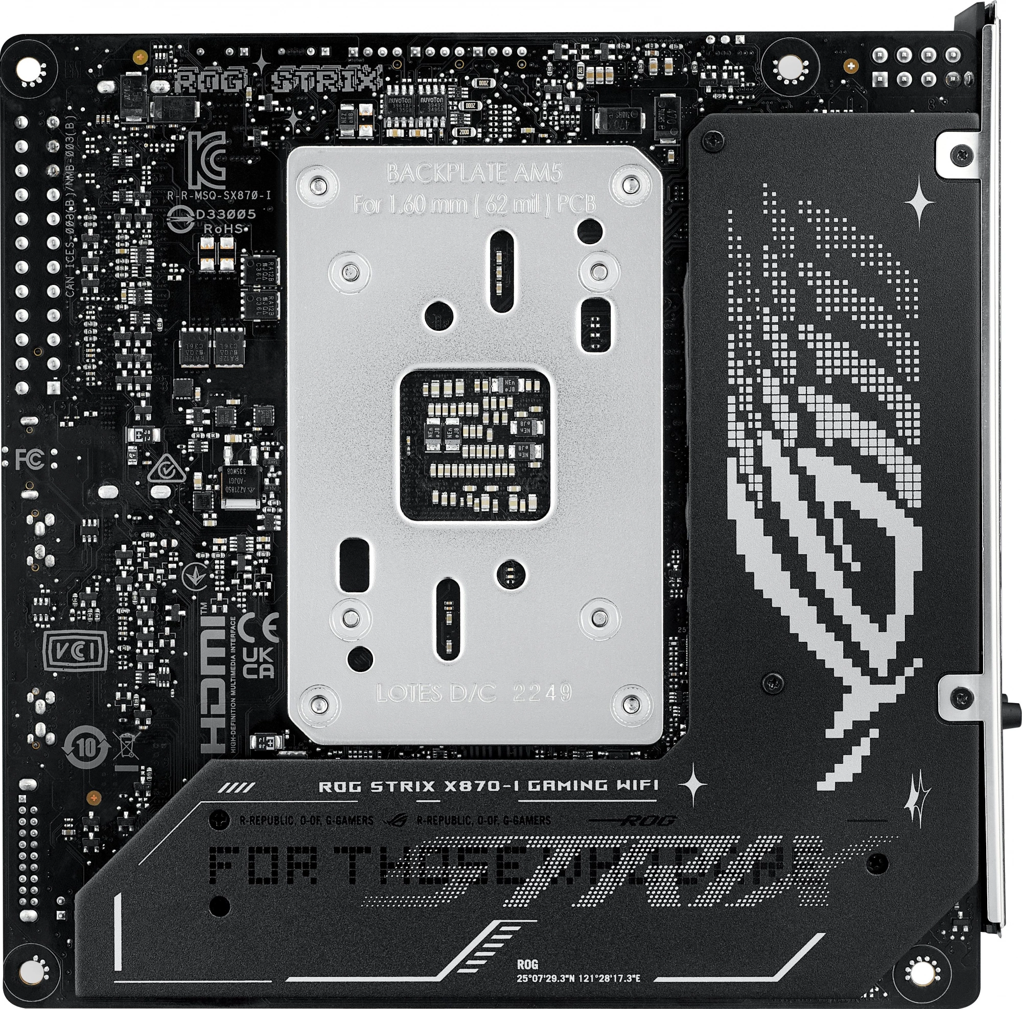 Материнская плата Asus ROG Strix X870-I Gaming WIFI (90MB1IW0-M0EAY0)