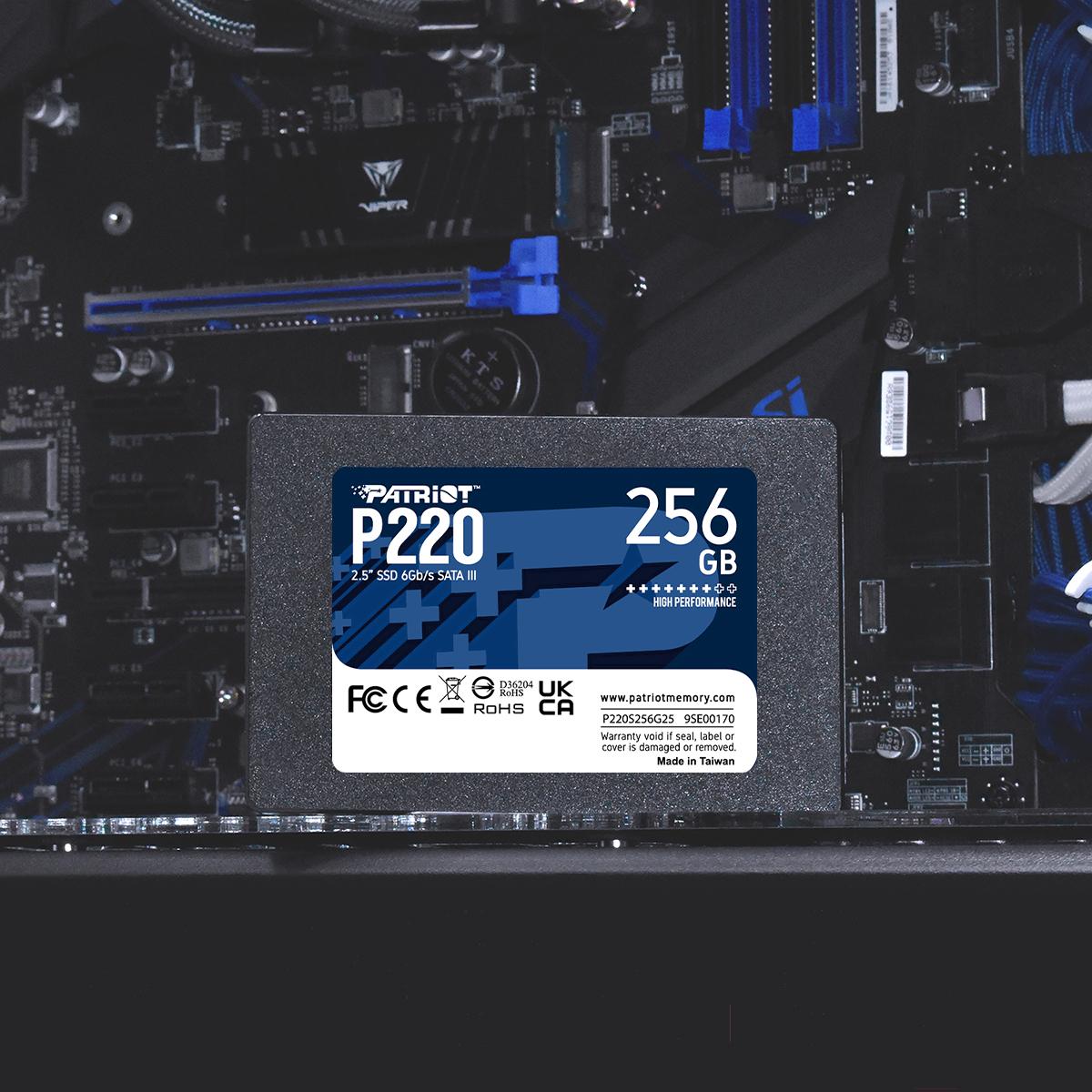 SSD диск Patriot SATA III 256Gb (P220S256G25)