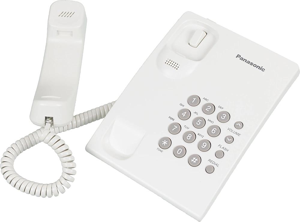 Проводной телефон Panasonic KX-TS2350RUW