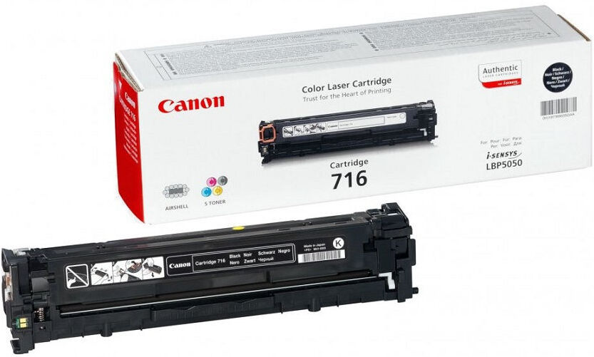 Картридж Canon 716BK черный (1980B002)