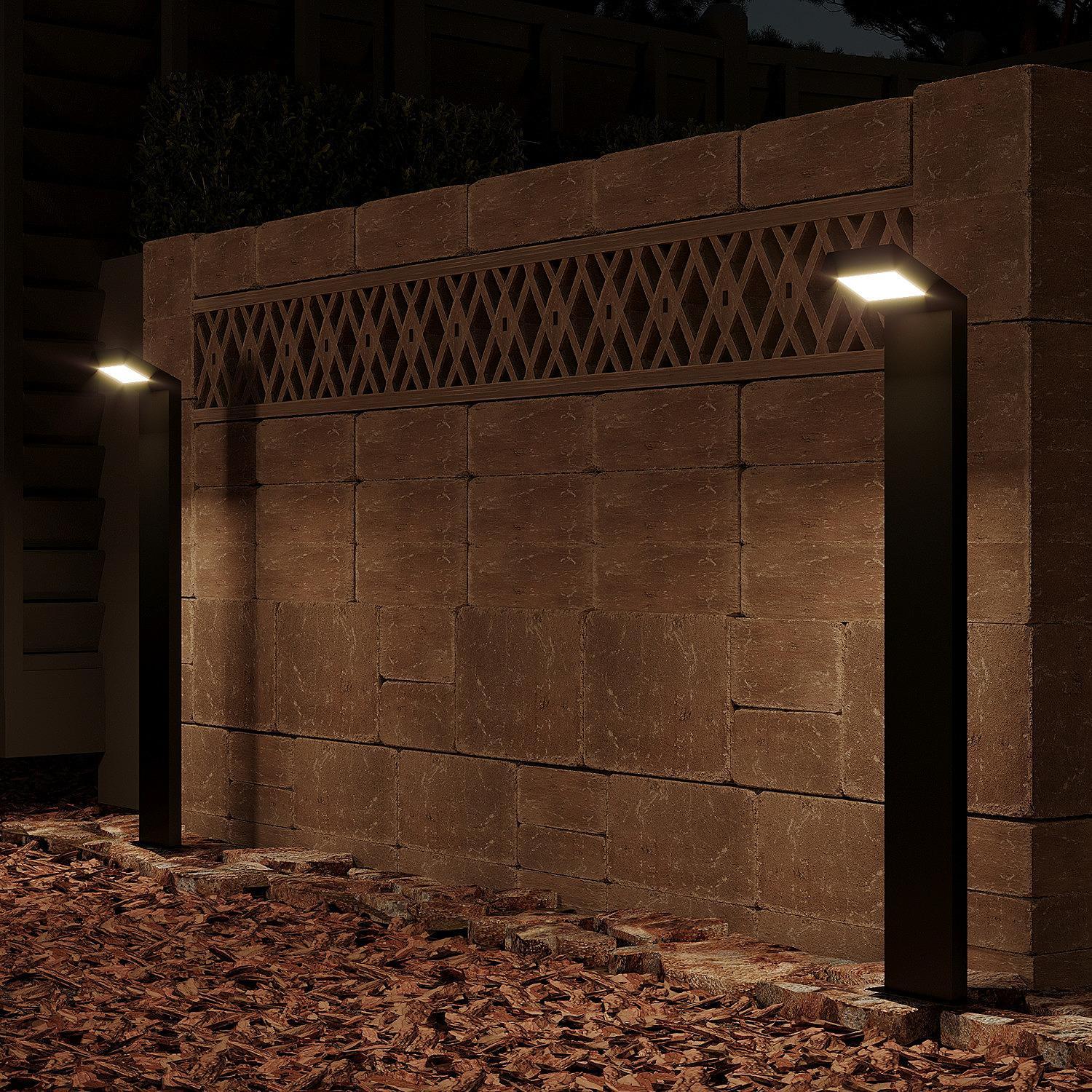 Садовый светильник Gauss GD111 черный