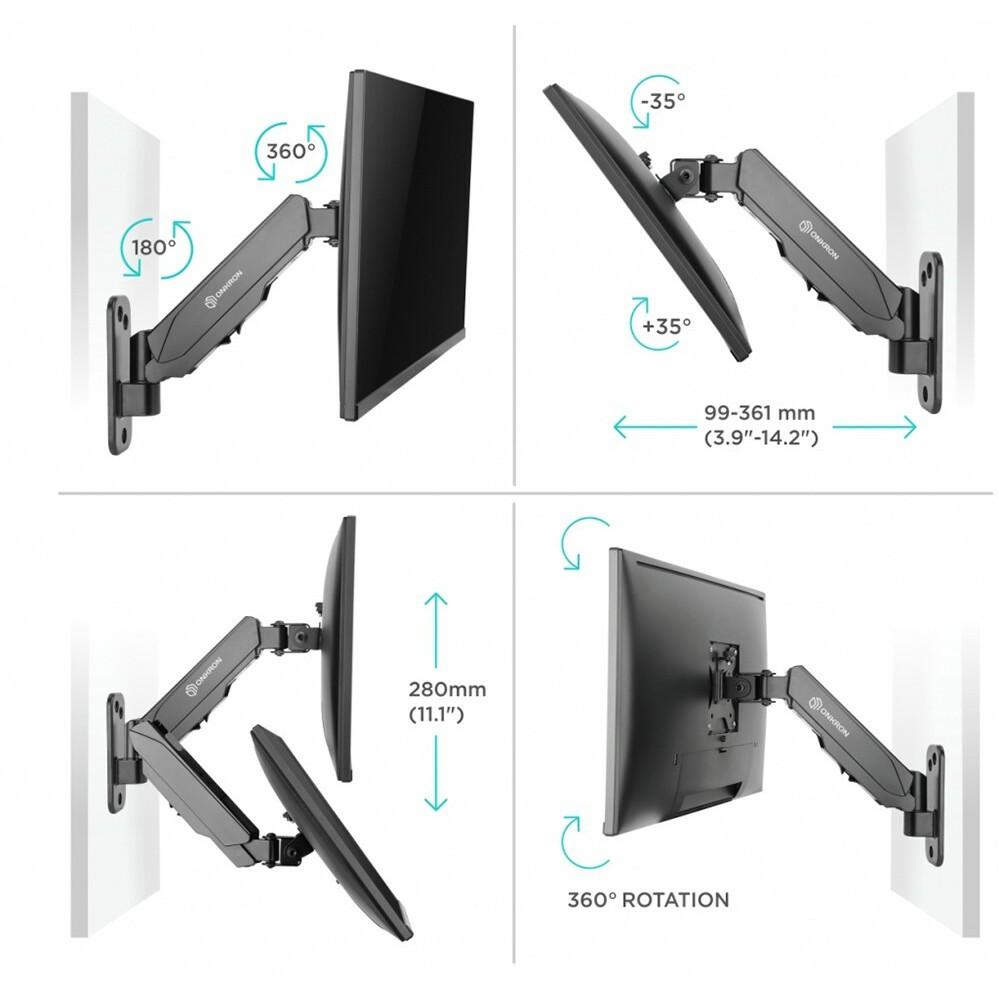 Кронштейн OnKron G120 Black