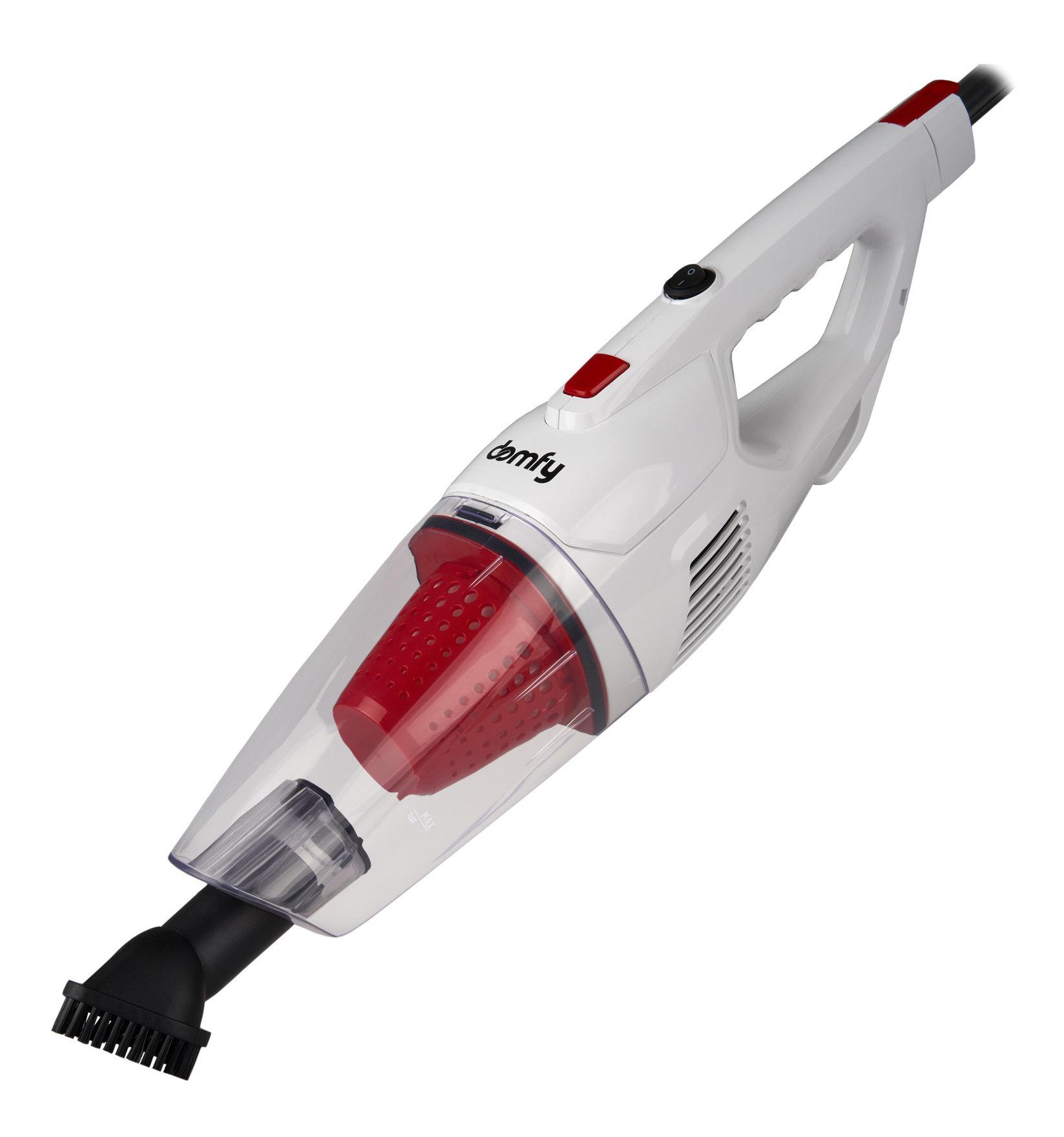 Пылесос Domfy DSC-VC301 белый/красный
