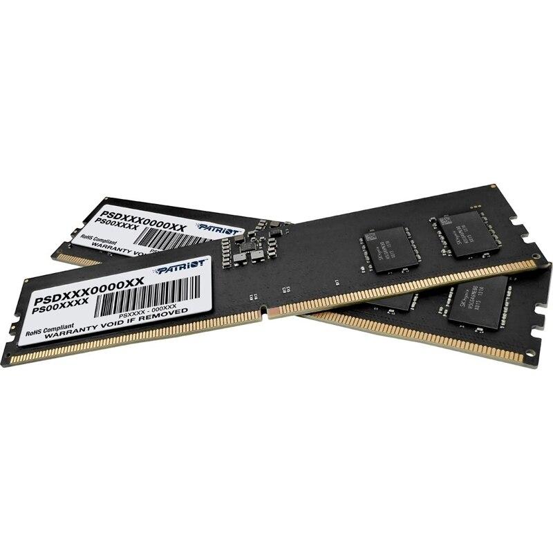 Оперативная память Patriot DDR5 2x16Gb 4800MHz Signature RTL PC5-38400 CL40 DIMM ECC 288-pin 1.1В (PSD532G4800K)