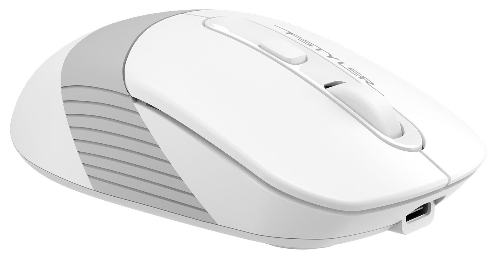 Мышь A4Tech Fstyler FB10C Grayish White