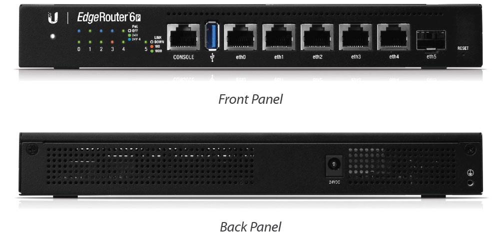 Маршрутизатор Ubiquiti EdgeRouter 6P (ER-6P)