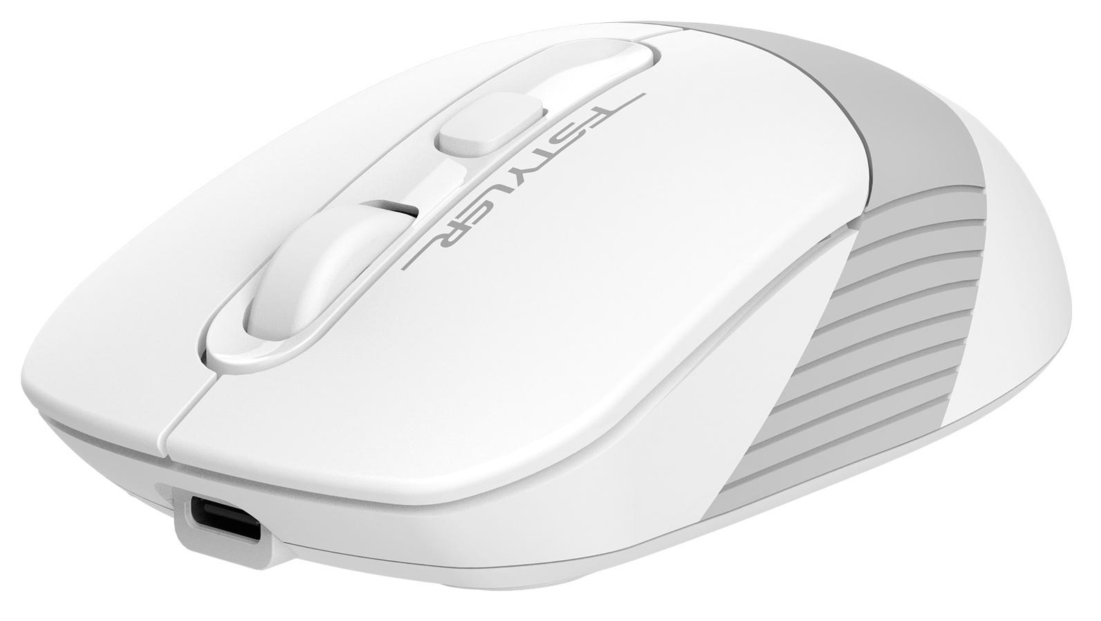 Мышь A4Tech Fstyler FB10C Grayish White