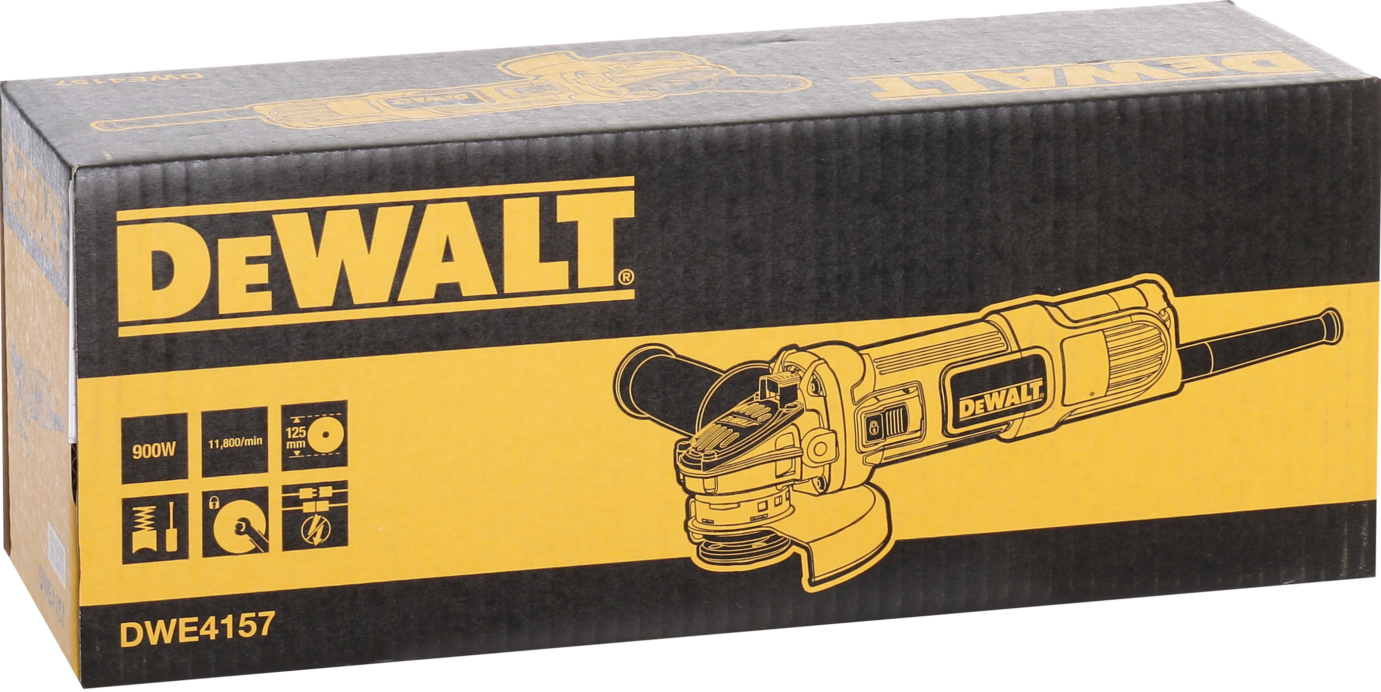 Угловая шлифмашина DeWalt DWE4157 (DWE4157-QS)