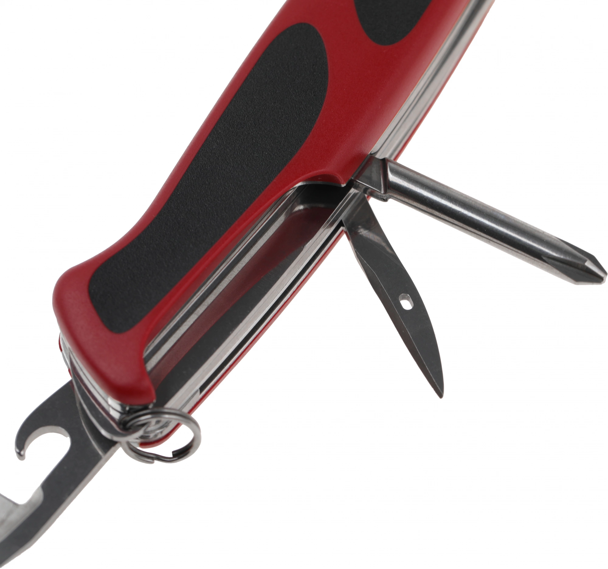Туристический нож Victorinox RangerGrip 78 красный/черный (0.9663.MC)