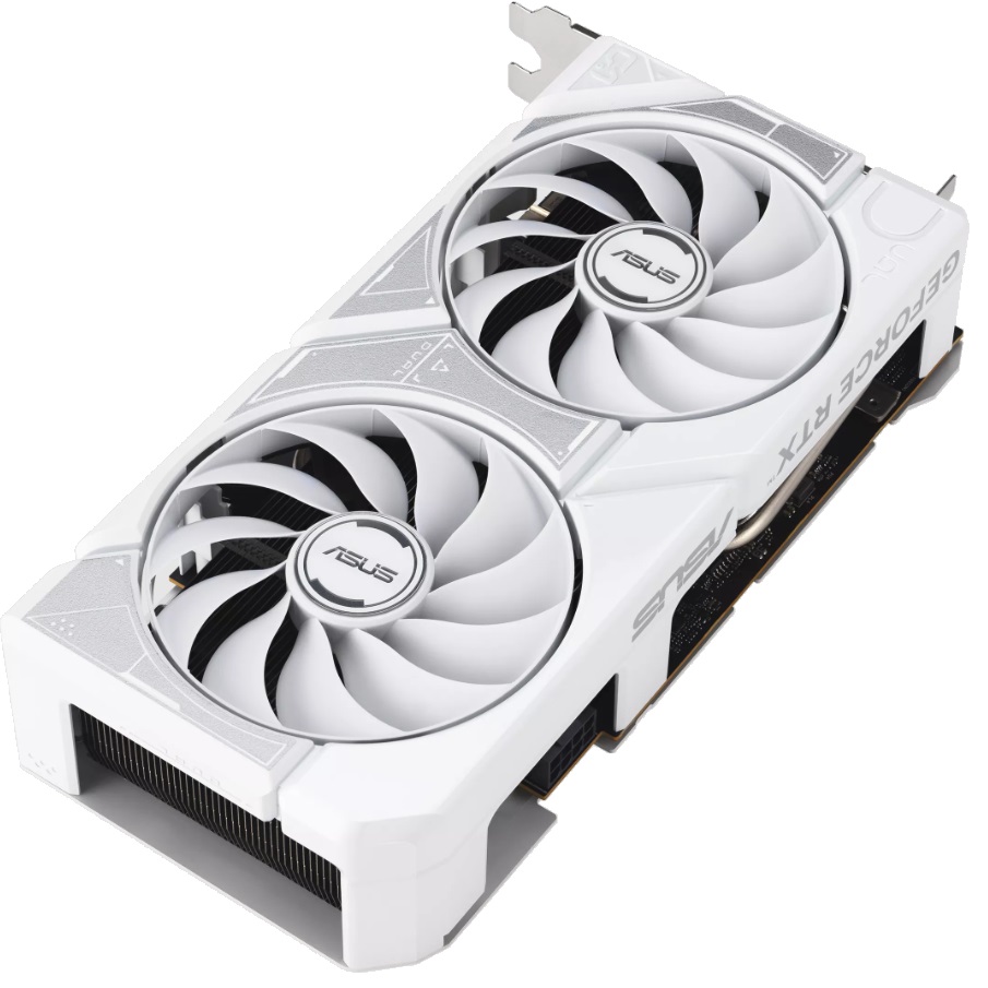 Видеокарта ASUS GeForce RTX 5060 Dual White OC 8GB GDDR7 DUAL-RTX5060-O8G-WHITE (90YV0N15-M0NA00)