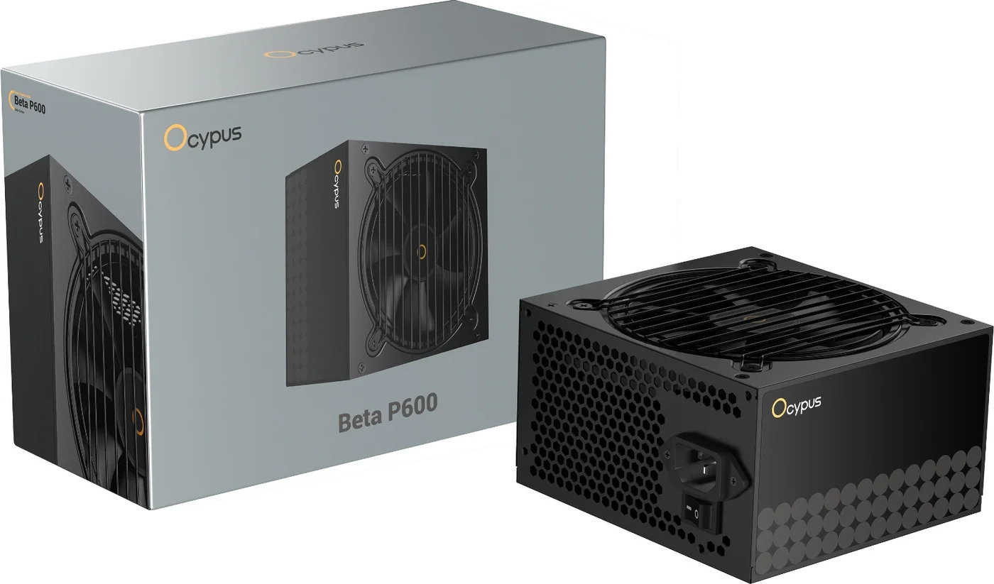 Блок питания Ocypus Beta P600 BK 600W (Beta-P600-N1HDBK024X-EU)