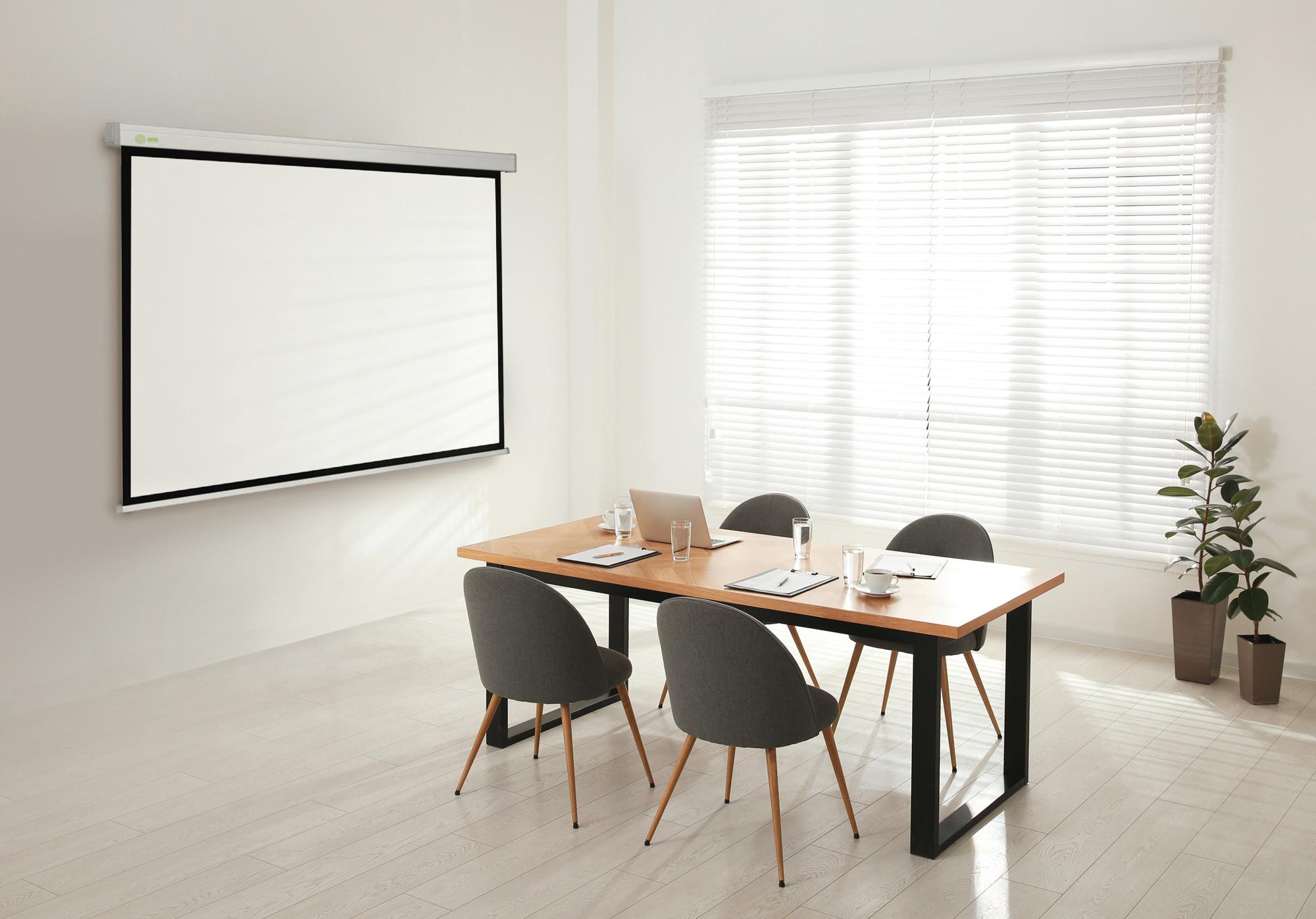 Проекционный экран Cactus CS-PSW-127X127 белый