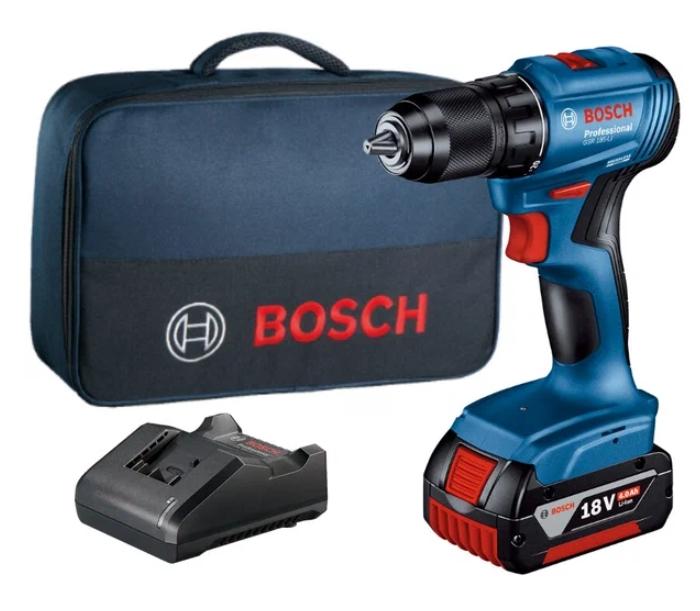 Дрель-шуруповерт Bosch GSR 185-LI кейс, 1 АКБ (06019K3005)