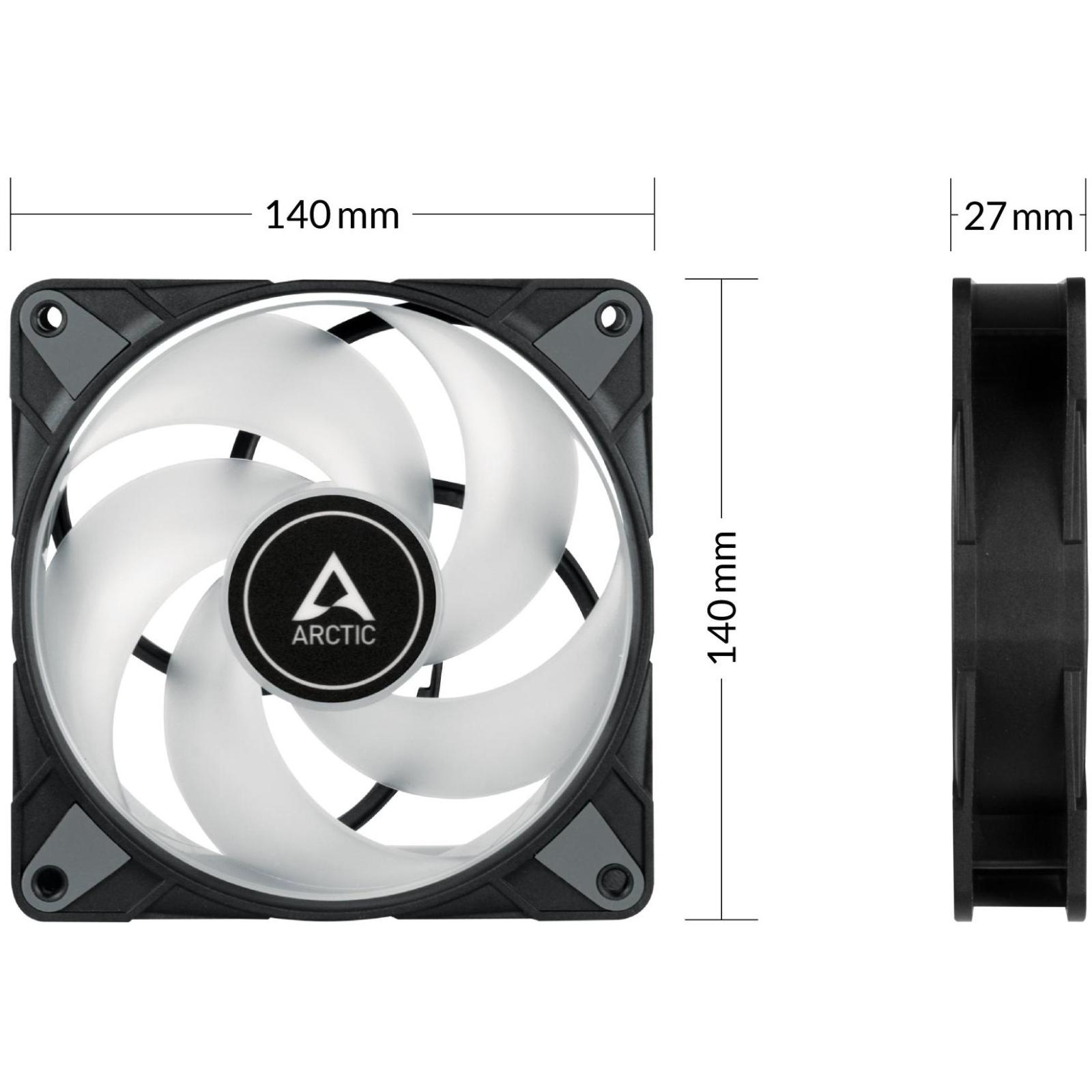 Вентилятор для корпуса Arctic P14 PWM PST A-RGB (ACFAN00257A)