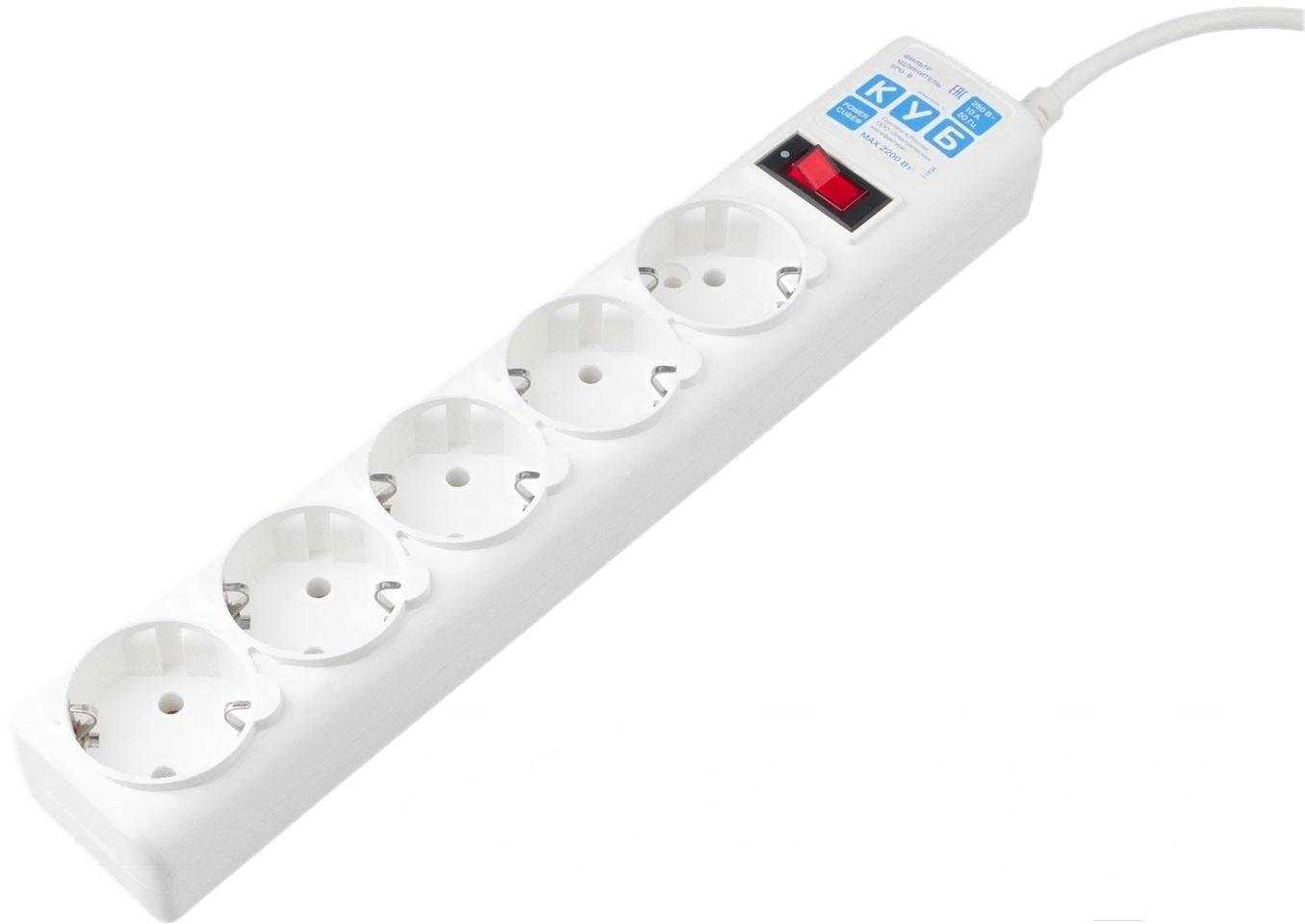 Сетевой фильтр Power Cube SPG-B-10-WHITE белый