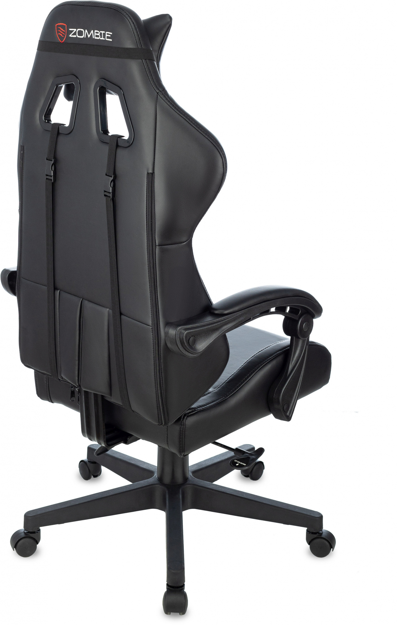 Геймерское кресло Zombie Game Tetra черный/карбон