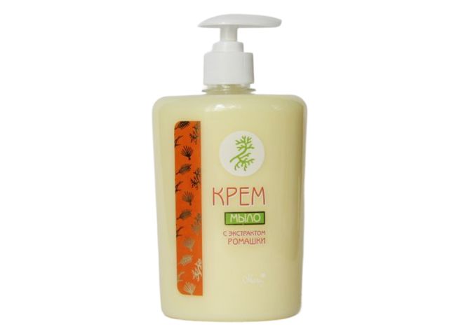 Крем-мыло жидкое с экстрактом ромашки 600 мл (с дозатором) (МАРТА)