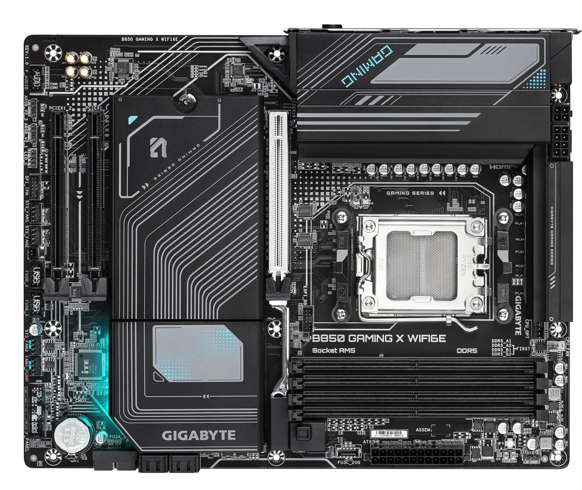 Материнская плата GigaByte B850 Gaming X WIFI6E DDR5