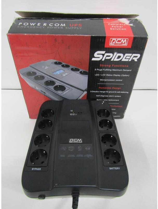 Источник бесперебойного питания PowerCom Spider (SPD-650N)