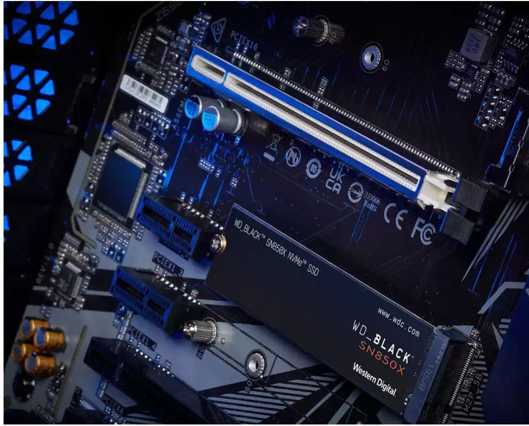 SSD диск WD Black SN850X 4TB (WDS400T2X0E)