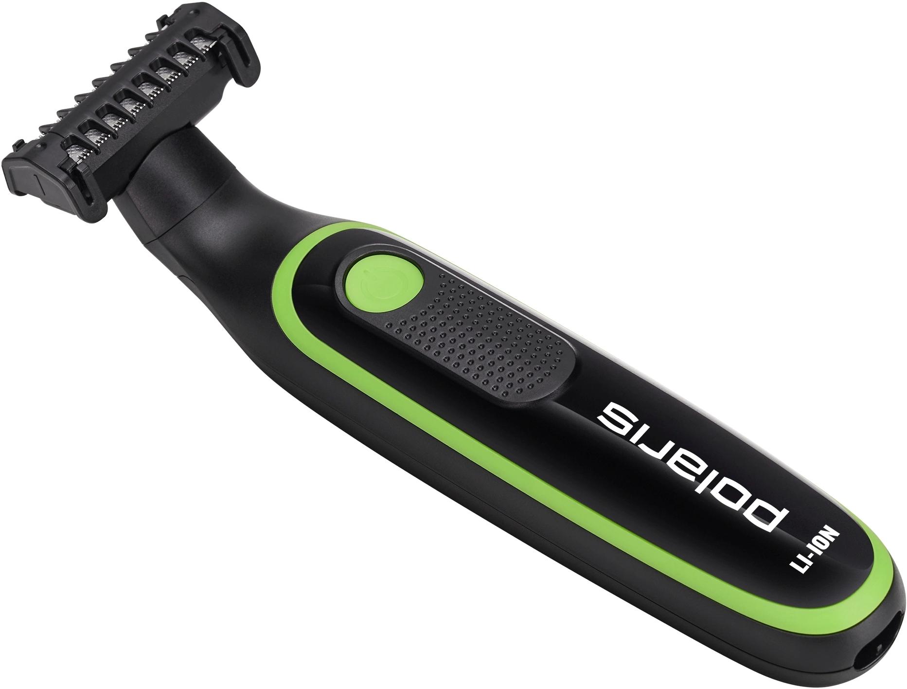 Машинка для стрижки волос Polaris PHC 0303RB черный/лайм