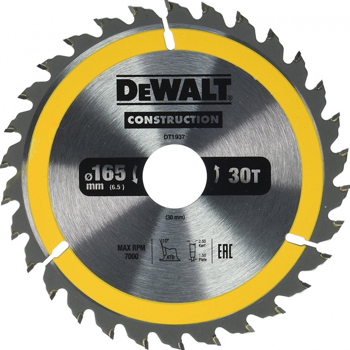 Диск пильный DeWalt DT1937-QZ