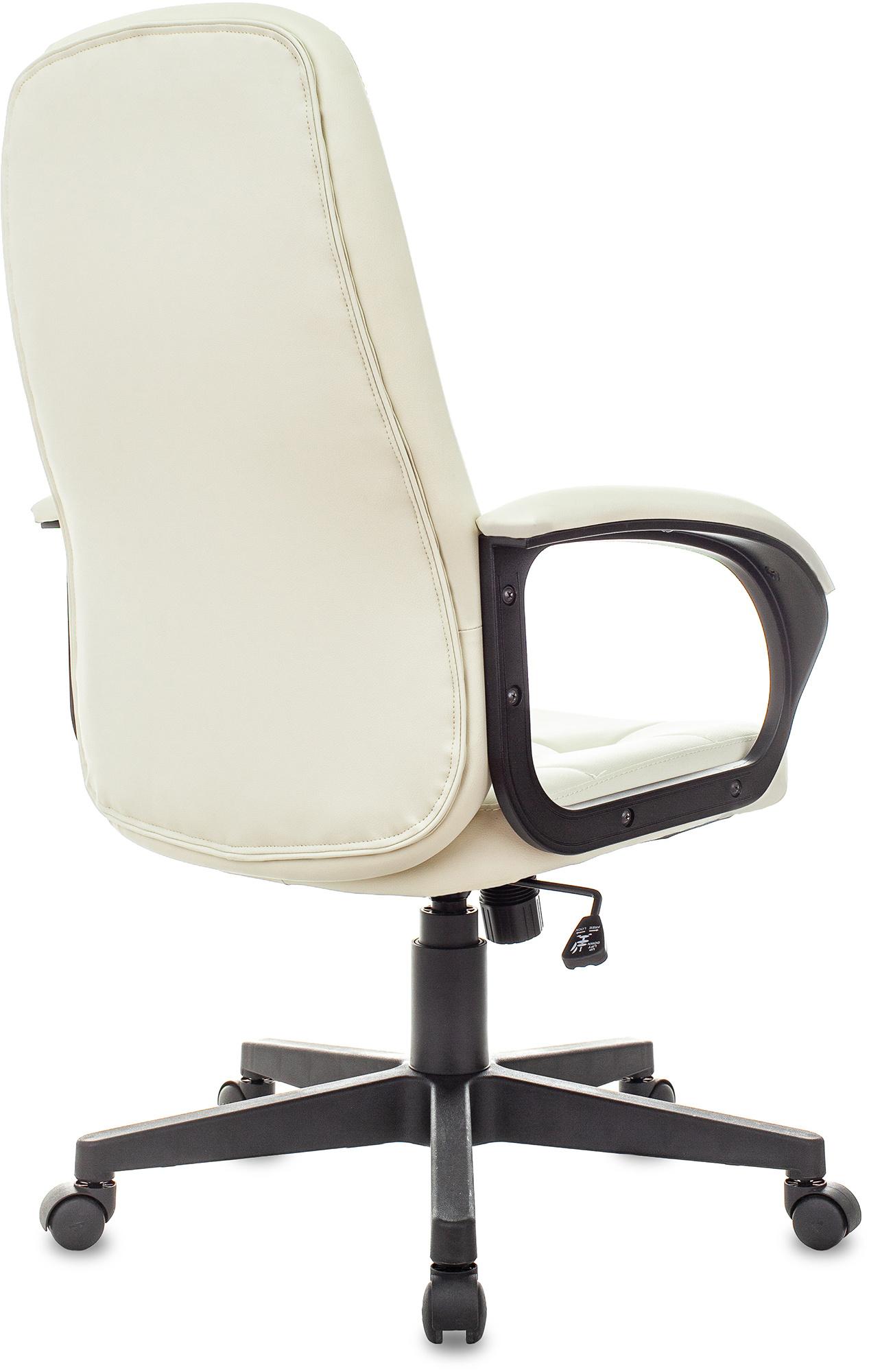 Офисное кресло Бюрократ CH 002 слоновая кость OR-10 эко кожа пластик (CH 002 IVORY)