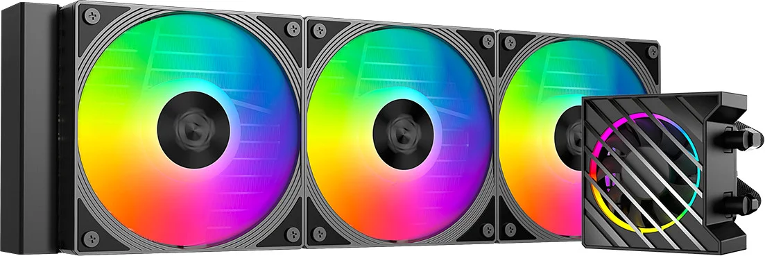 Система жидкостного охлаждения для процессора ID-Cooling DASHFLOW 360 XT PRO Black