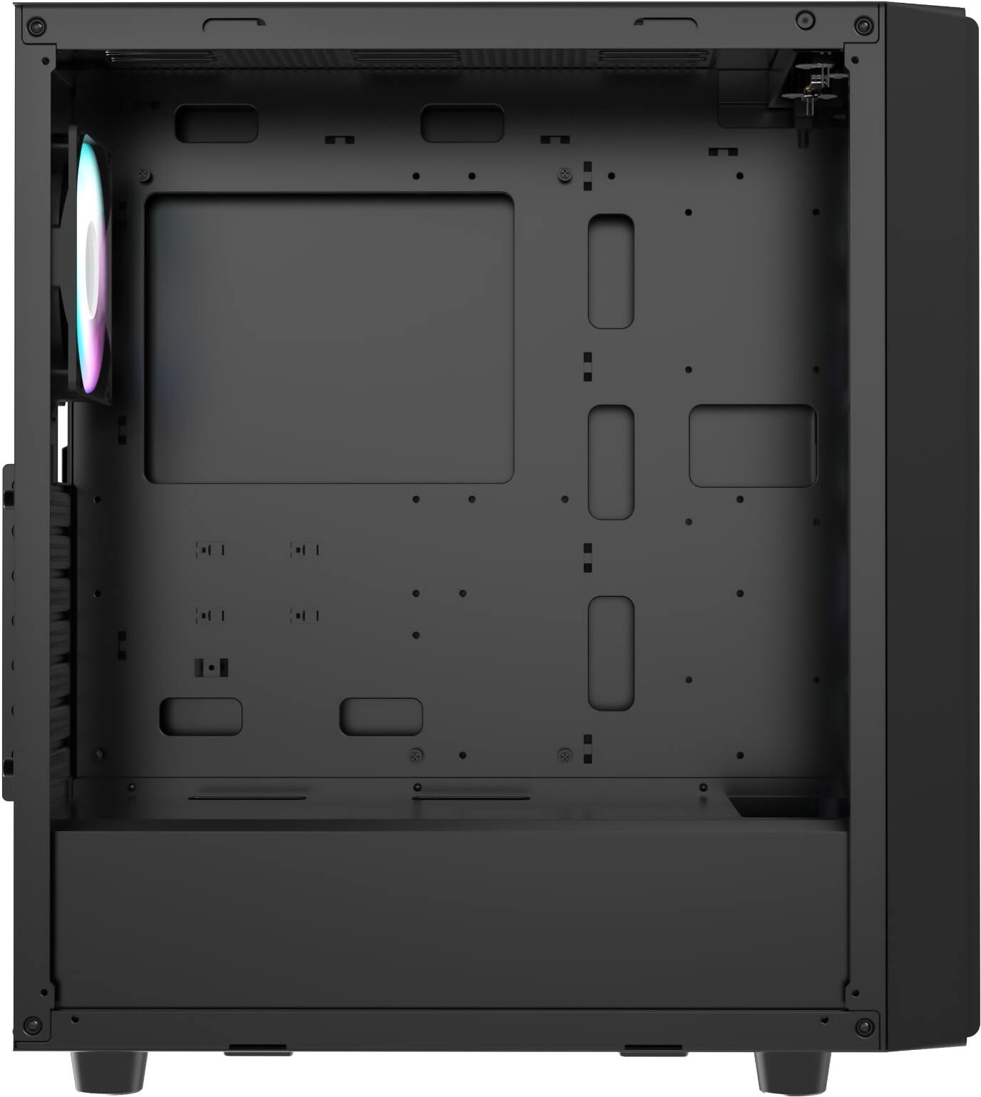 Корпус Ocypus Gamma C70 ARGB без БП Black (Gamma-C70-BKG400XX-GL)