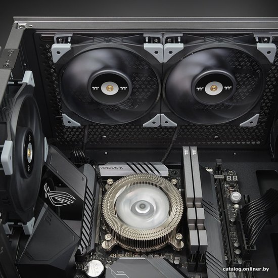 Кулер для корпуса Thermaltake Toughfan 14 PWM Black (CL-F118-PL14BL-A)