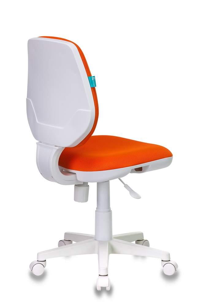 Кресло детское Бюрократ CH-W213/TW-96-1 оранжевый TW-96-1 пластик белый