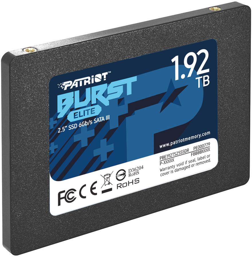 SSD диск Patriot Burst Elite 1.92TB (PBE192TS25SSDR)