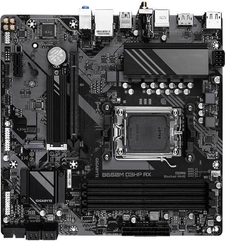 Материнская плата GigaByte B650M D3HP AX rev. 1.0
