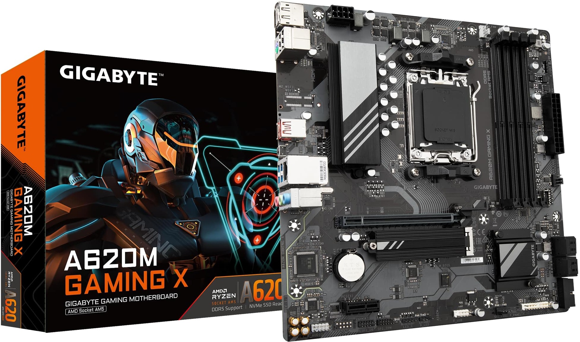 Материнская плата GigaByte A620M Gaming X rev. 1.1