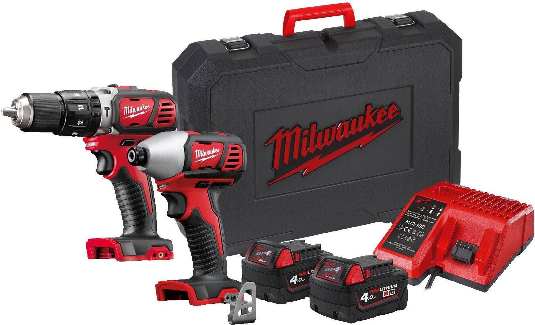 Набор электроинструментов Milwaukee M18 BPP2C-402C (4933443552)