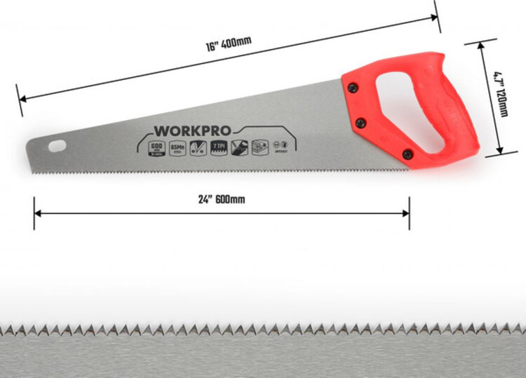 Ножовка WorkPro WP215037