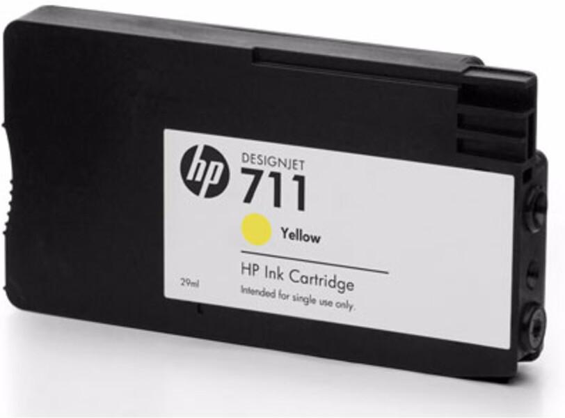 Картридж HP 711 желтый (CZ132A)