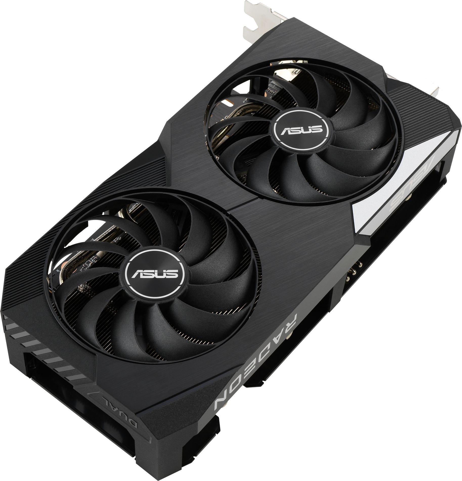 Видеокарта ASUS Dual Radeon RX 6650 XT OC Edition 8GB GDDR6 DUAL-RX6650XT-O8G (90YV0HL0-M0NA00)