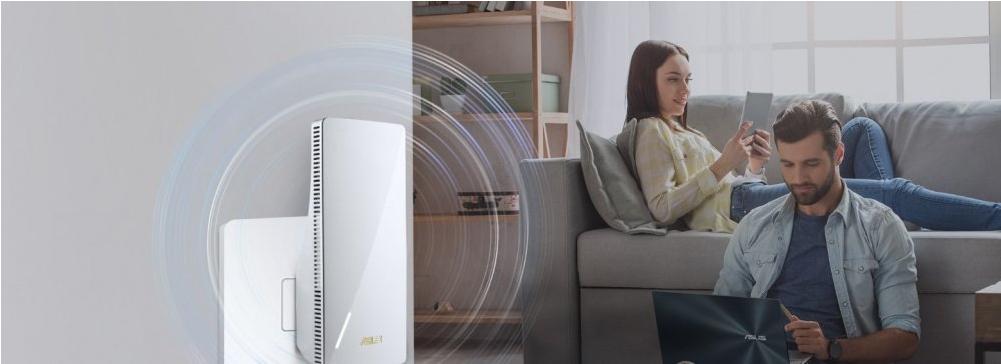 Усилитель Wi-Fi ASUS RP-AX58 (90IG07C0-MO0C10)