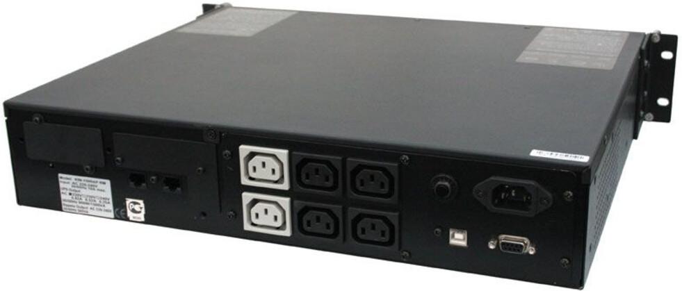 Источник бесперебойного питания Powercom King Pro RM LCD RM (KIN-1200AP)